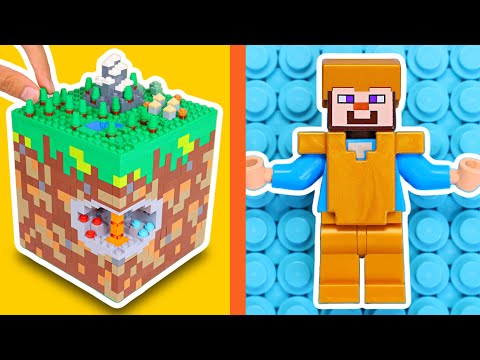 I built a LEGO MINECRAFT WORLD... img